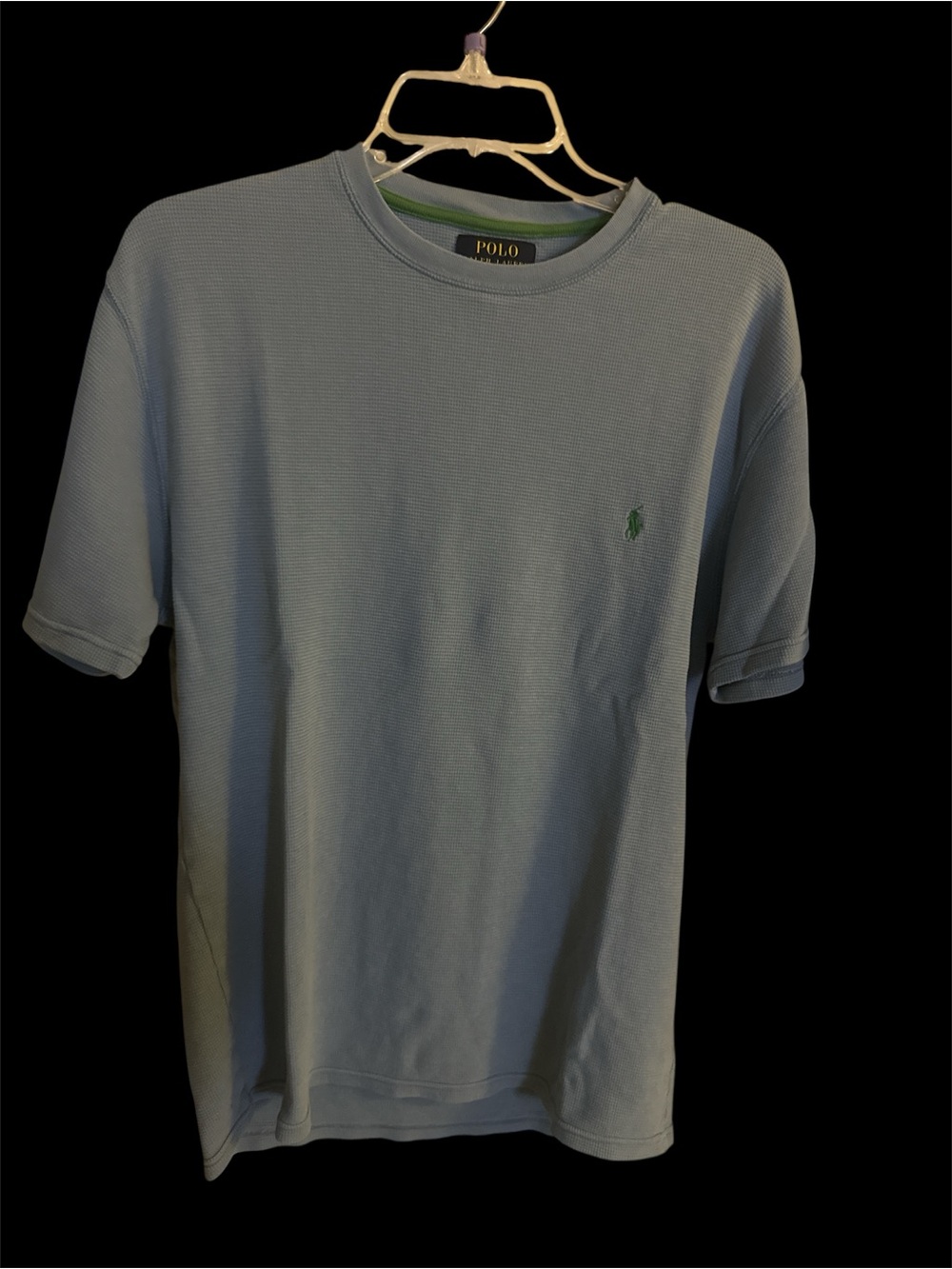 Polo by Ralph Lauren Men's Short-Sleeve Crewneck T-Shirt in Light Blue